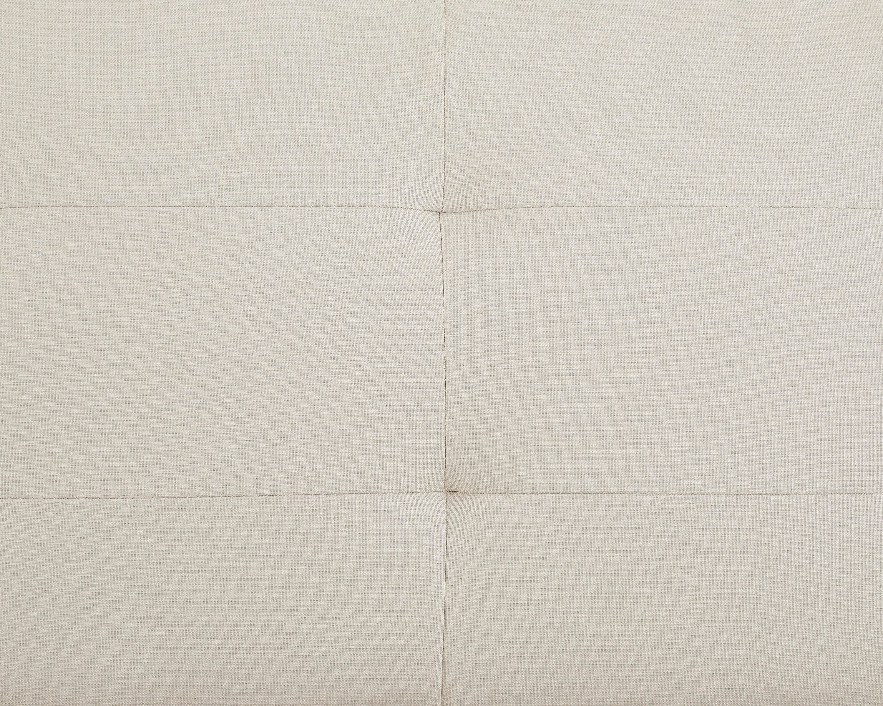 Ada Fabric Sofa Bed, Cream Fabric