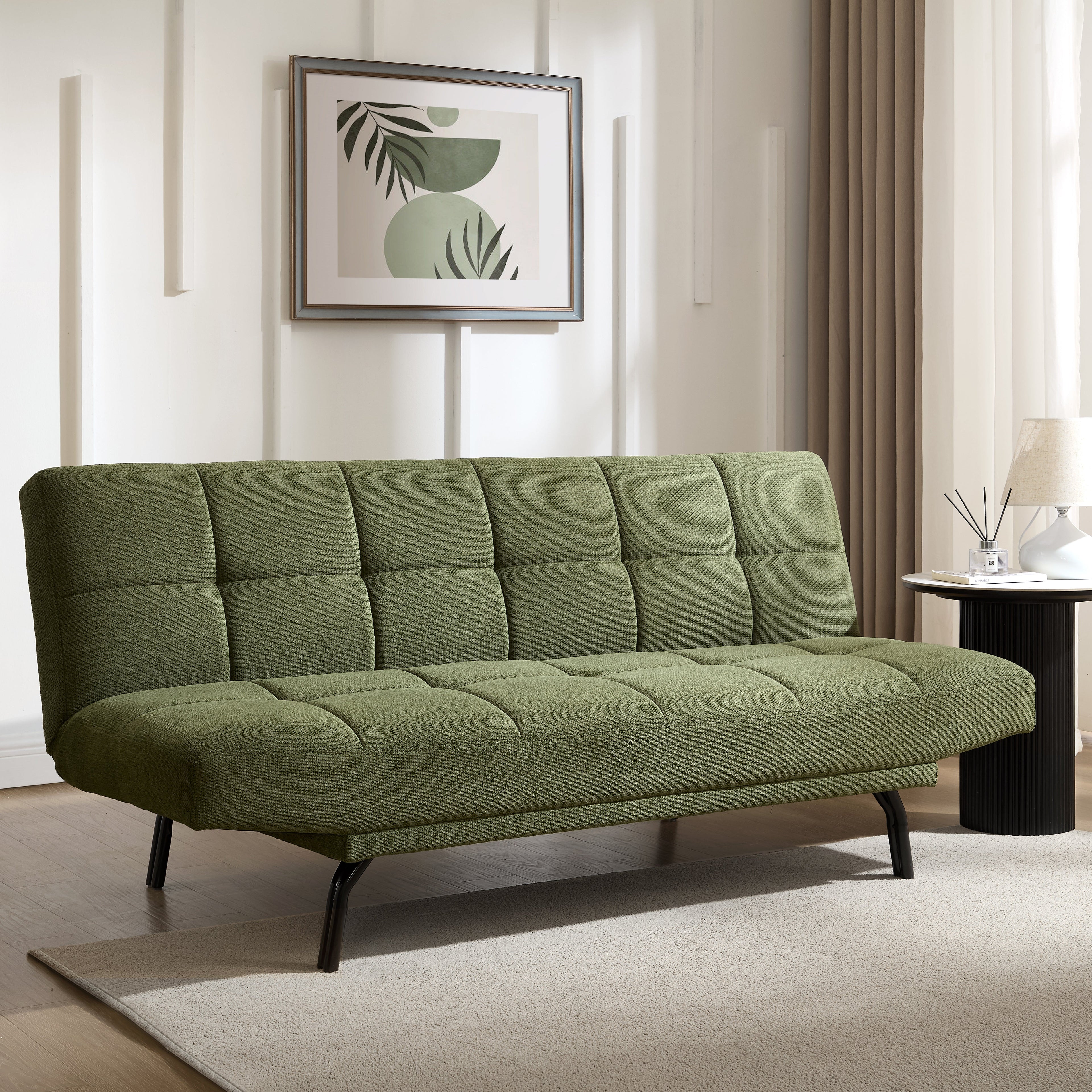 Chapelle Sofa Bed, Sage Green Linen