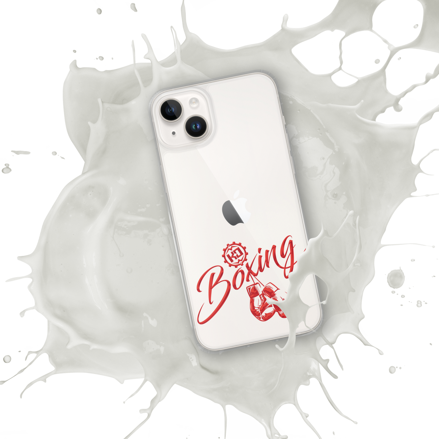 Clear Case for iPhone® Ko Machine Boxing Fight Club