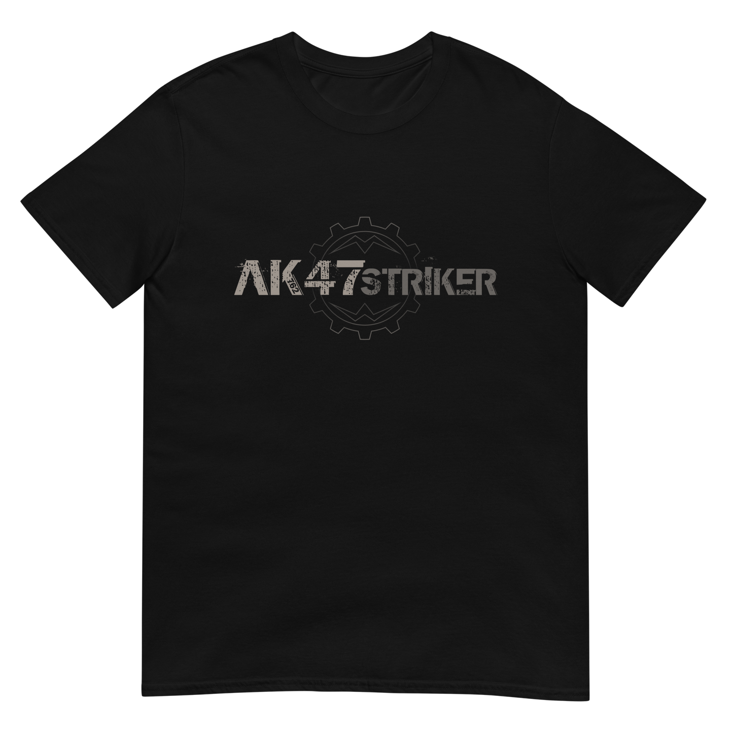 Camiseta de algodón MMA para hombre Ko Machine Striker Camo Grey