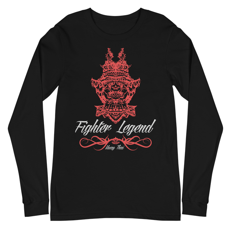 Cotton Long Sleeve Tee Ko Machine Fighter Legend