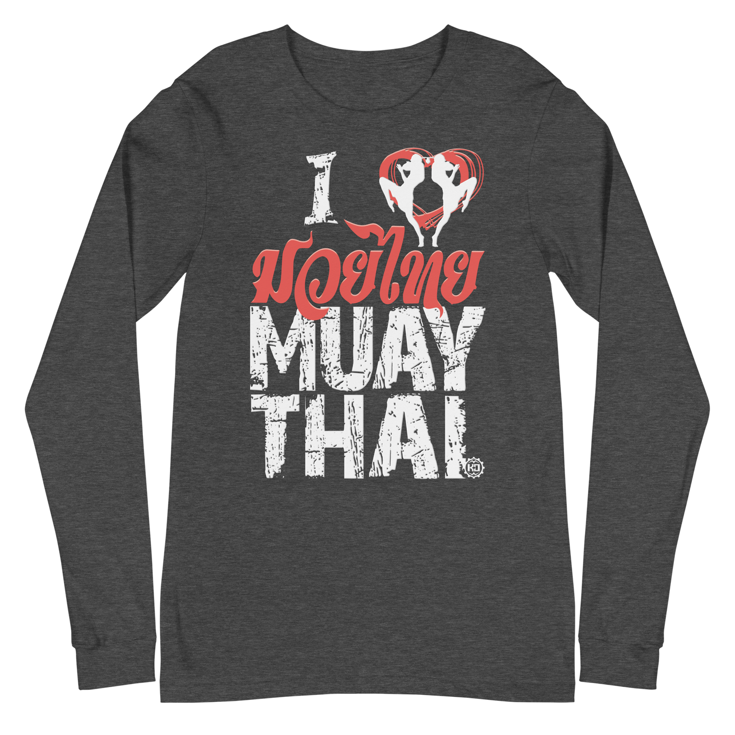 Camiseta de manga larga Ko Machine I Love Muay Thai