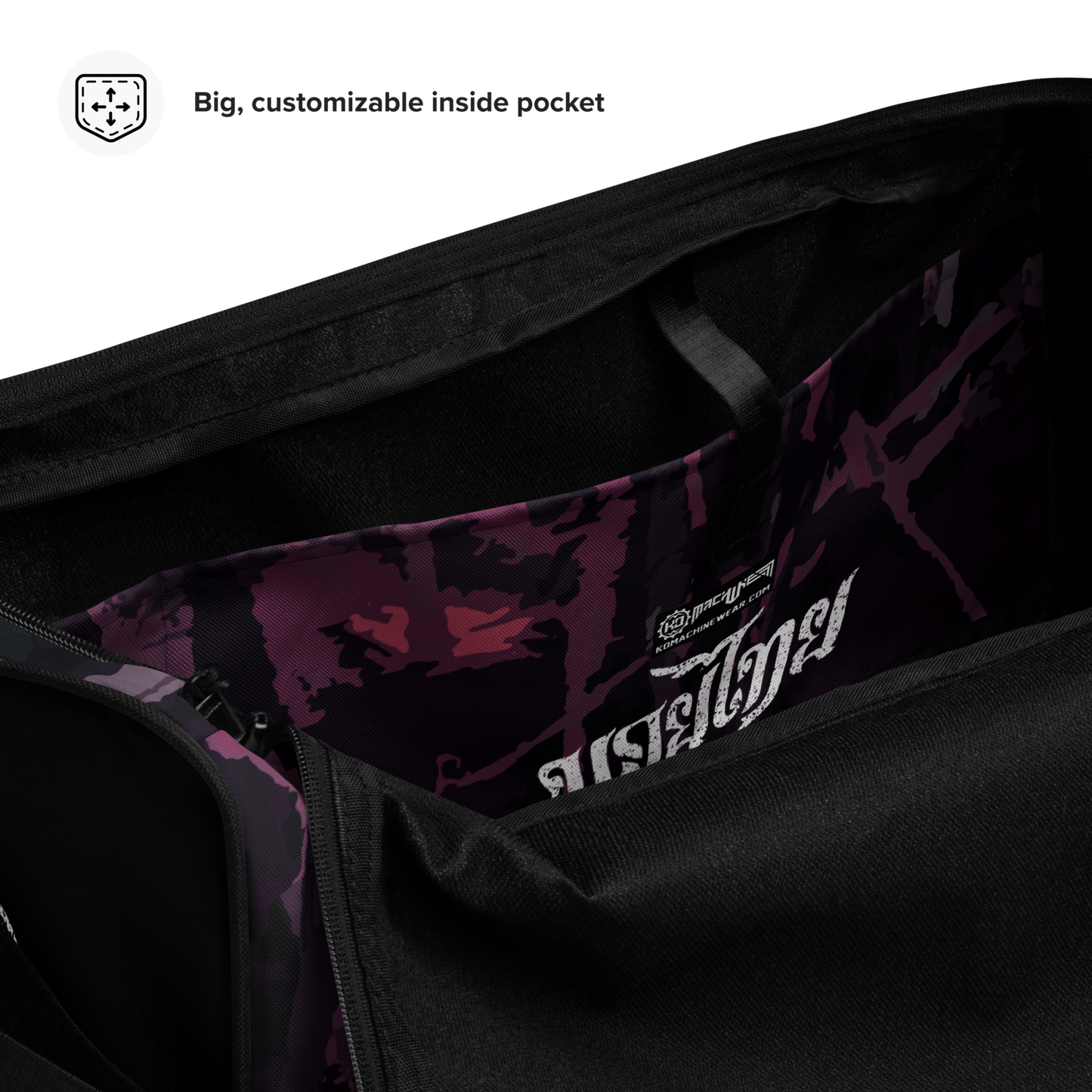 Muay Thai Duffle Bag Ko Machine Catrina Purple