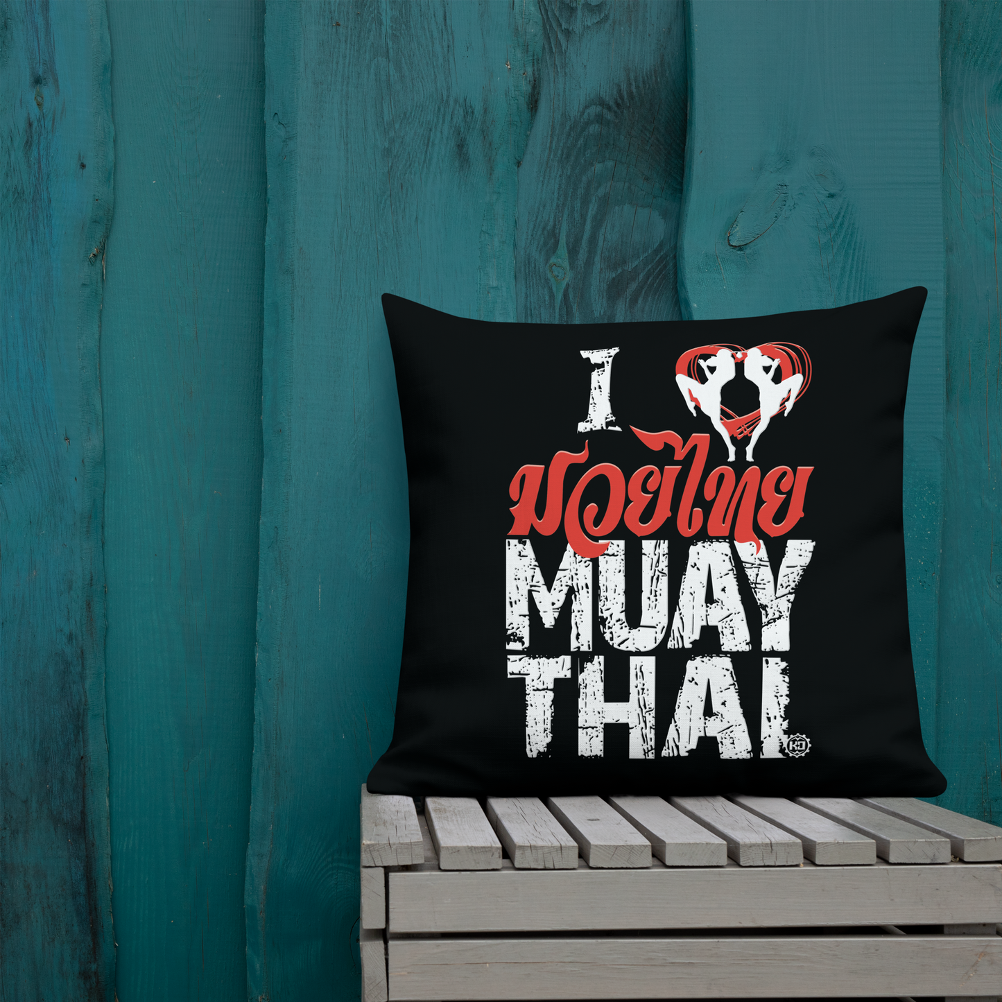 Premium Pillow Ko Machine I Love Muay Thai