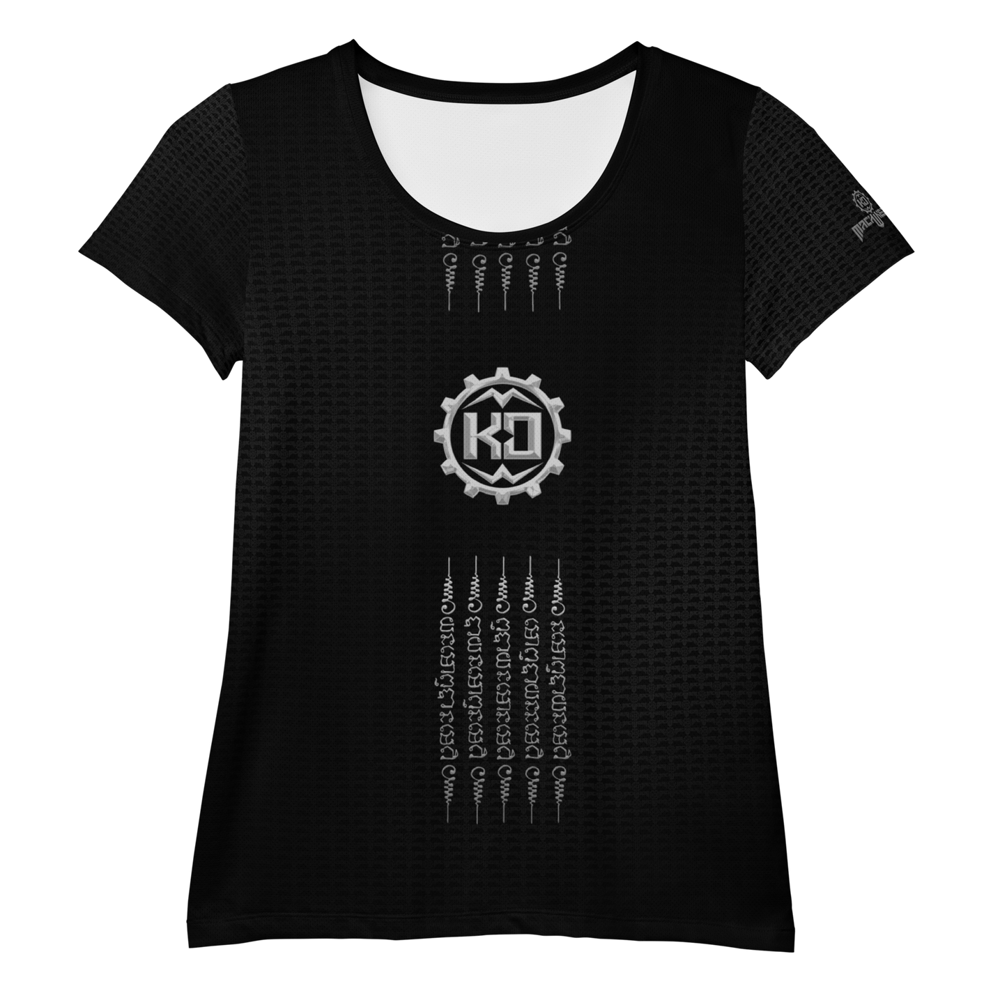 Camiseta atlética de muay thai para mujer Ko Machine Sak Yant Hah Taew