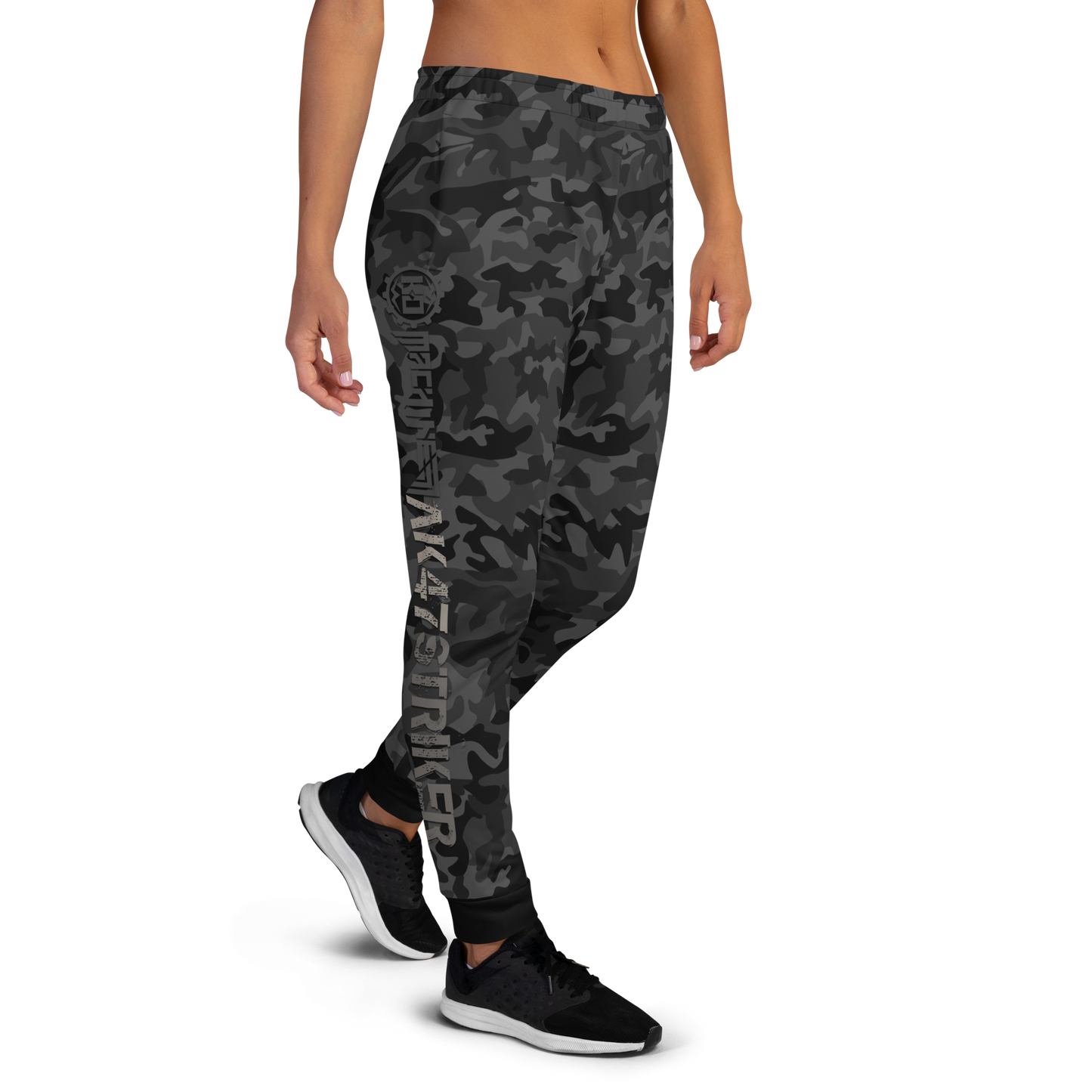 Pantalones de chándal de MMA para mujer Ko Machine Striker Camo Grey