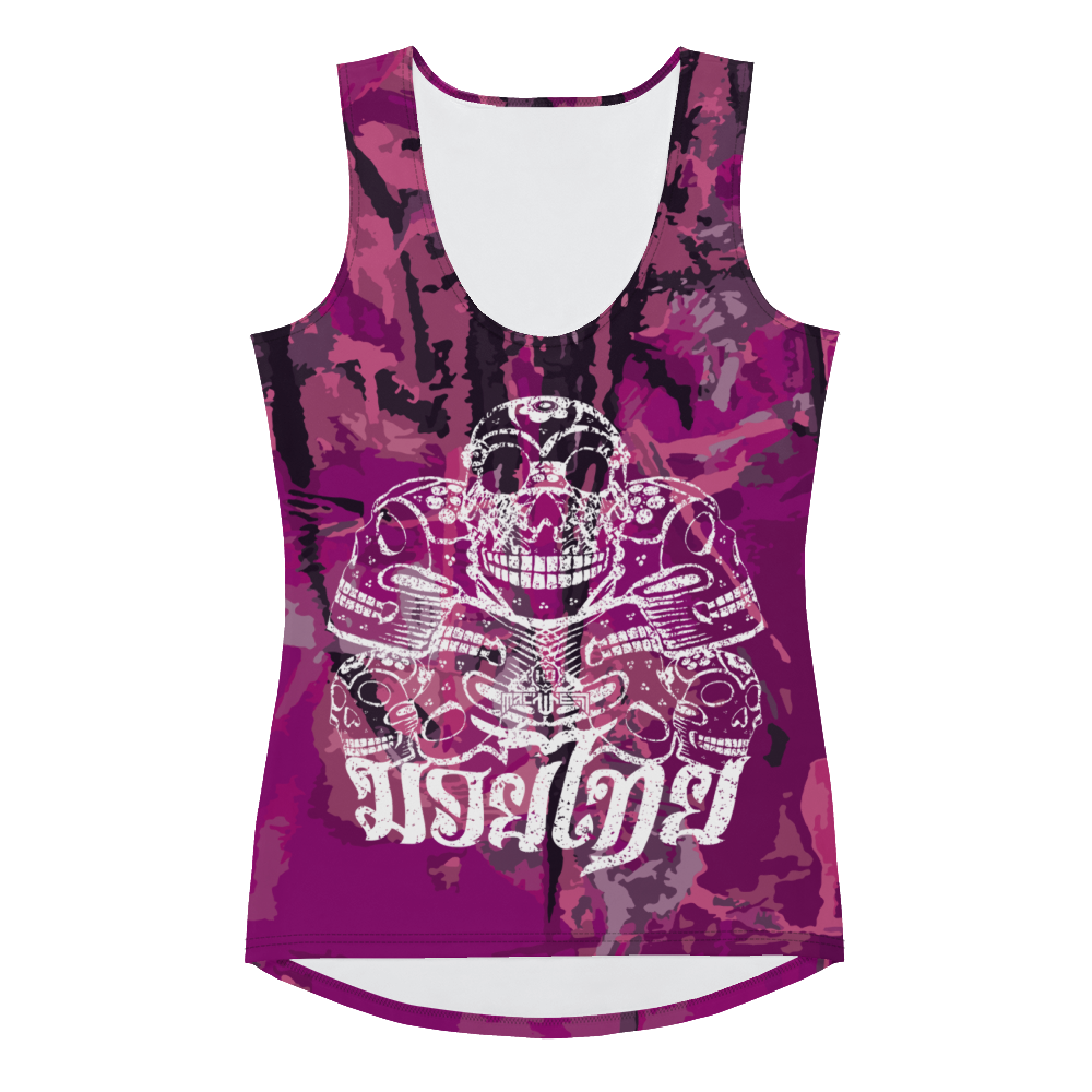 Camiseta de Tirantes Mujer Muay Thai Ko Machine Catrina Rosa