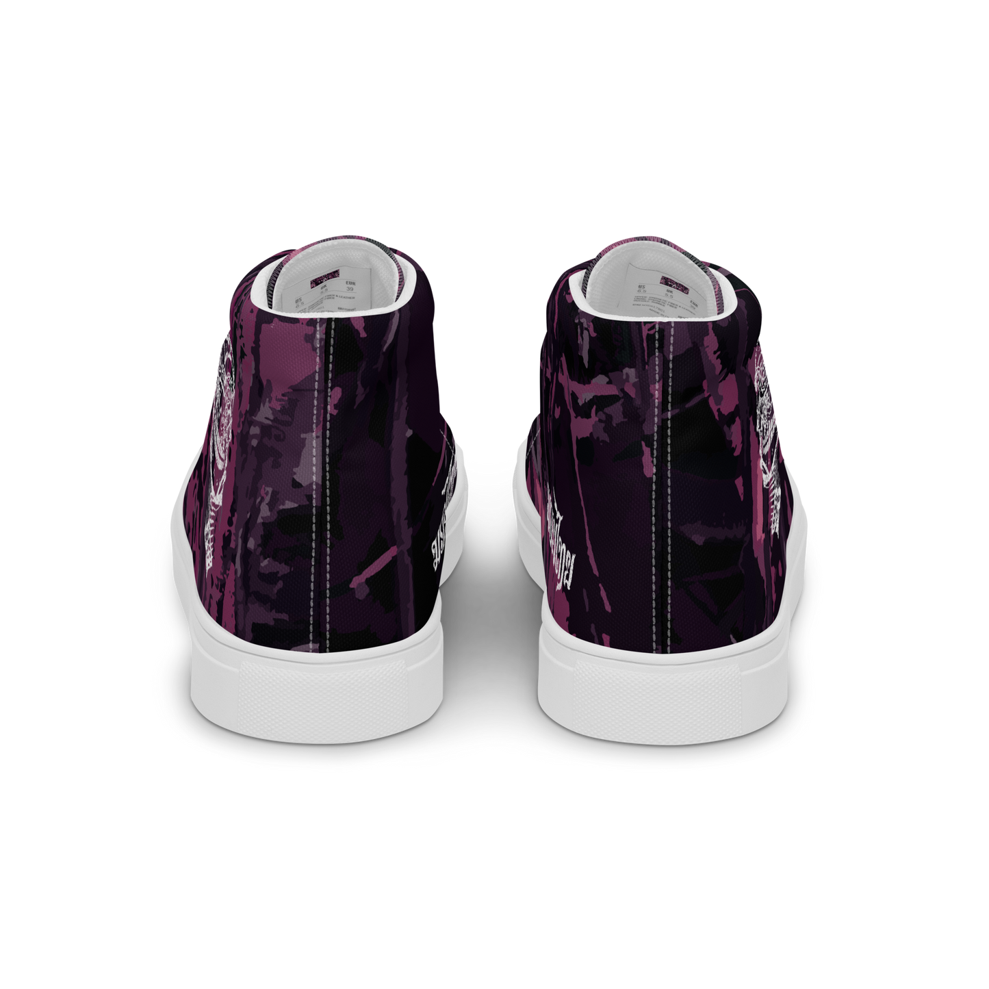 Zapatos De Lona De Parte Superior Alta Para Mujer Catrina Púrpura
