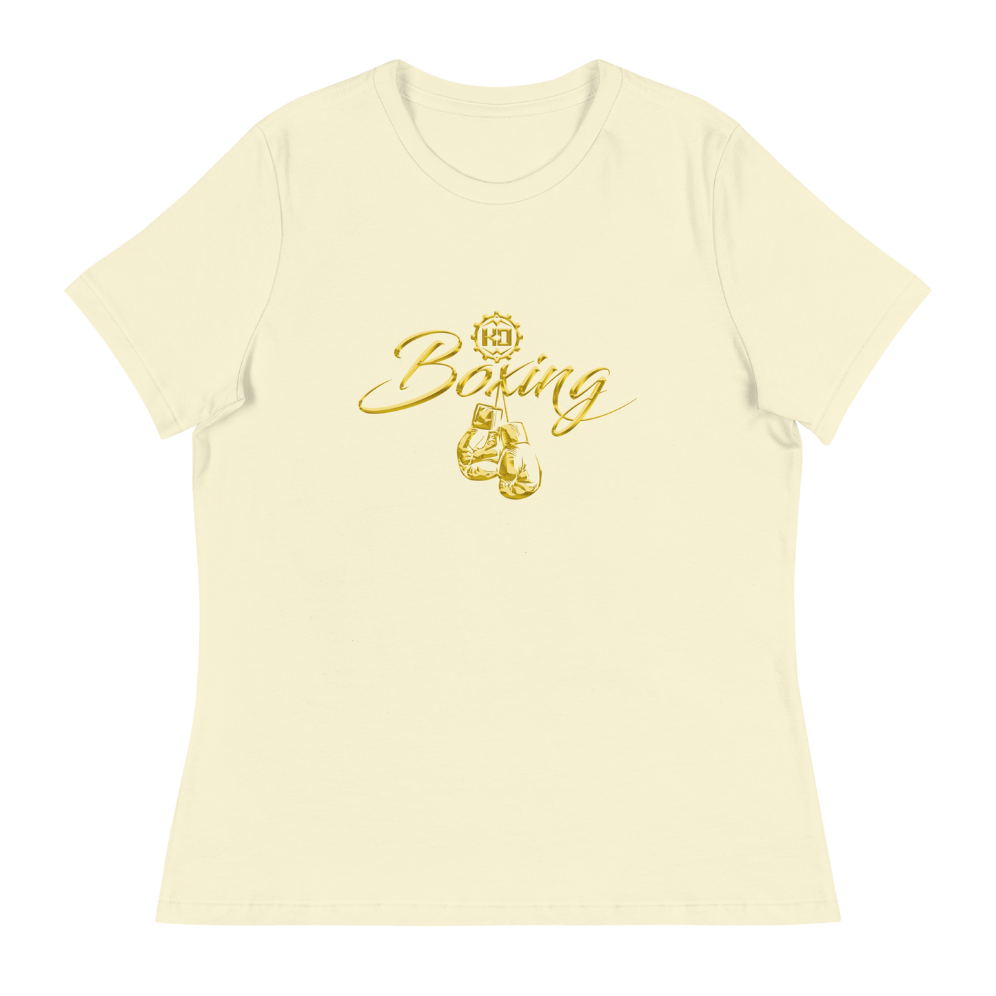 Camiseta de algodón para mujer Ko Machine Boxing Fight Club